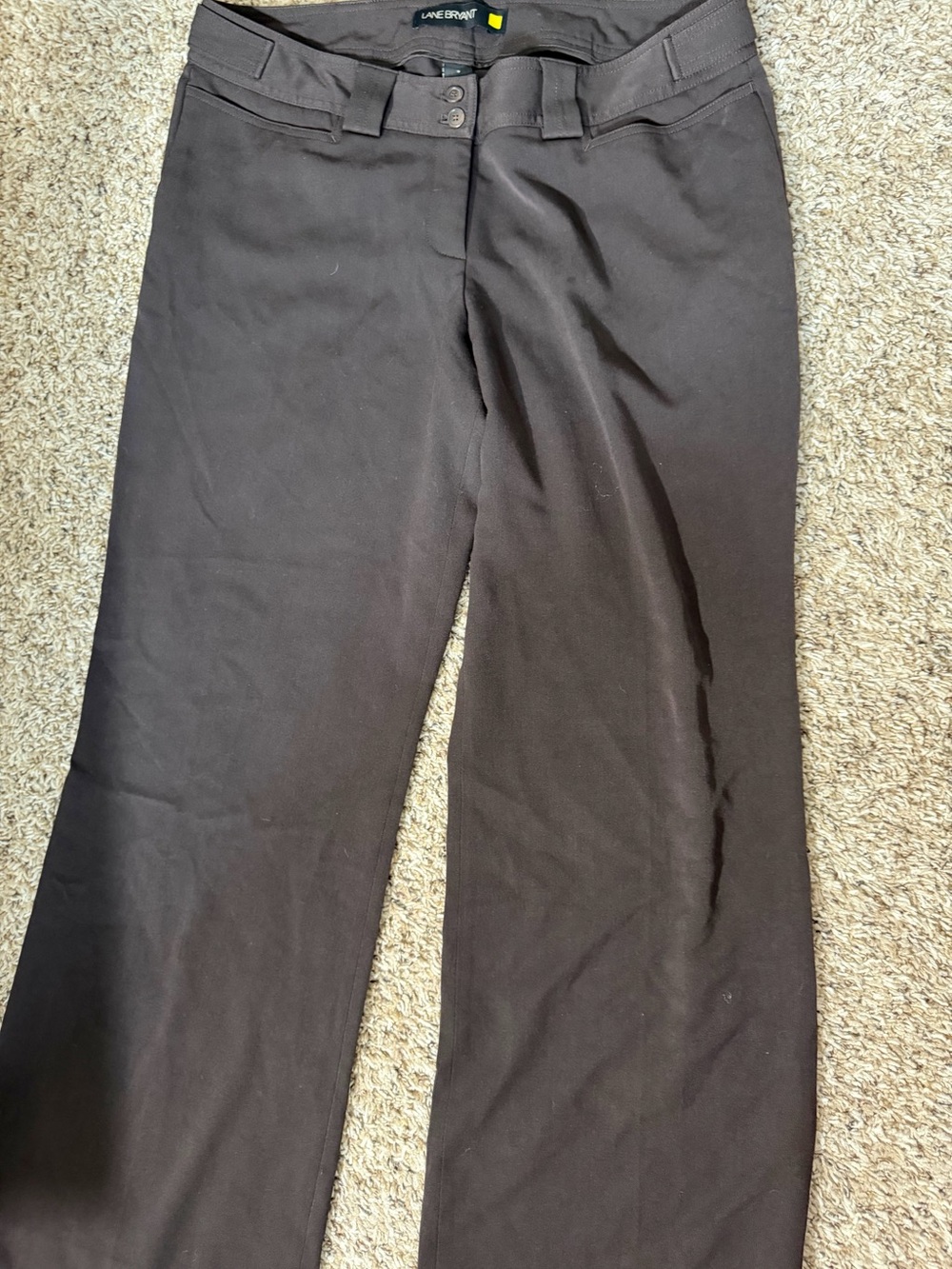 Lane Bryant Brown Women's Dress Pants